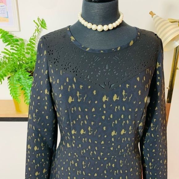 ♻️🌿Maison Scotch | Neige Leopard Print Dress - Picture 2 of 15